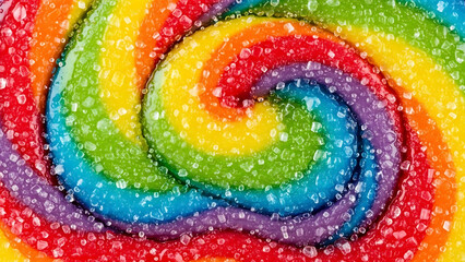 Macro View Of Colorful Lollipop Sugar Texture 30737440 1