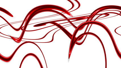 赤い波型の抽象的な背景テクスチャ
