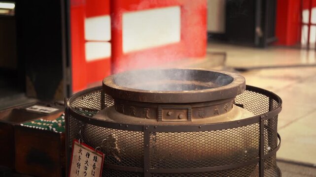 Osu Kannon Incense Burner for Buddhist Prays