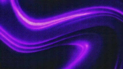 Abstract purple waves on a dark background showcasing smooth movement and vibrancy.