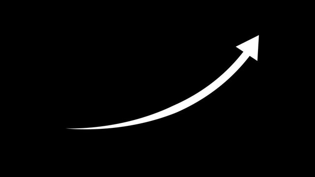 Animated Directional Arrow Icon Set. Moving Path & Progress Indicator. Modern UI/UX Navigation Symbol Animation Loop.