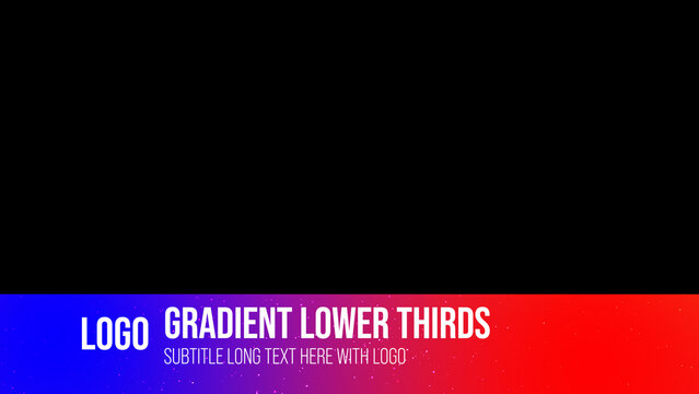 Gradient Lower Third 9