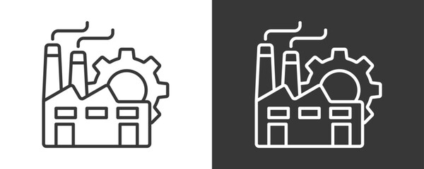 Management Icon Set Vector Collection Isolated In Black And White