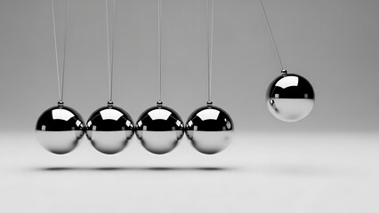 Newton's Cradle: Conceptual Metaphor, Physics and Momentum in Motion