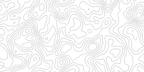 Contour abstract map relief land outline. Topographic map patterns. White wave paper curved reliefs abstract background. Background of the topography map. Abstract pattern with lines.	
