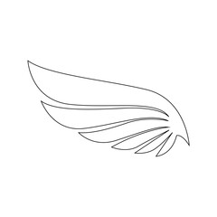 vector illustration of a bird