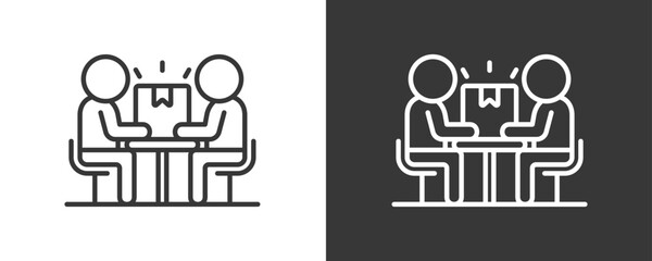 Sampling Icon Set Vector Collection Isolated In Black And White