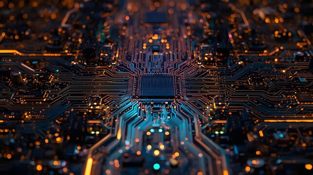 Generative AI- electronic circuit board