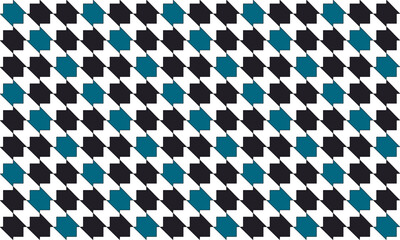 Black and green diagonal plaid fabric texture, vintage diamond, warship checkerboard repeat pattern, replete image, design for fabric printing, star