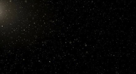 Fototapeta premium A stunning starry night sky with a bright celestial body shining in the darkness.