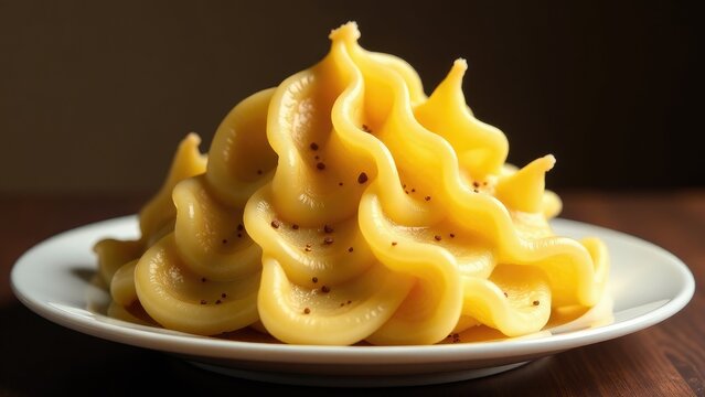 A simple dish on a rustic setting