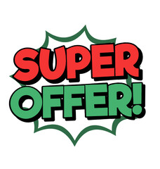 Super Offer Transparent Background. PNG