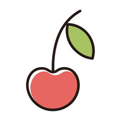 cherry vector illustration