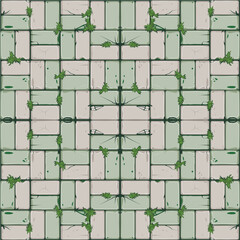 seamless pattern of stone wall