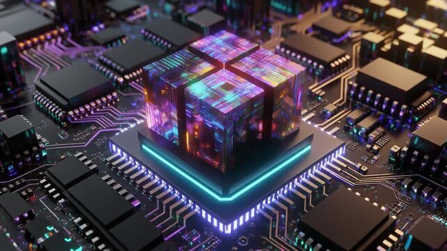 Futuristic Quantum Computing - A Glimpse into the Future of Technology.