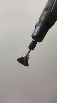 Rotary Tool Brush Operation With Sound