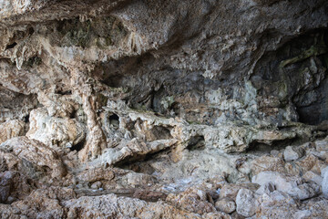Caletta verde in Palermo region, Sicily, Italy