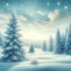 Eine wundersch&ouml;ne Winterlandschaft