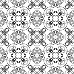 Fototapeta premium creative geometric seamless pattern, ornament, fashion print, abstract modern background, vector texture