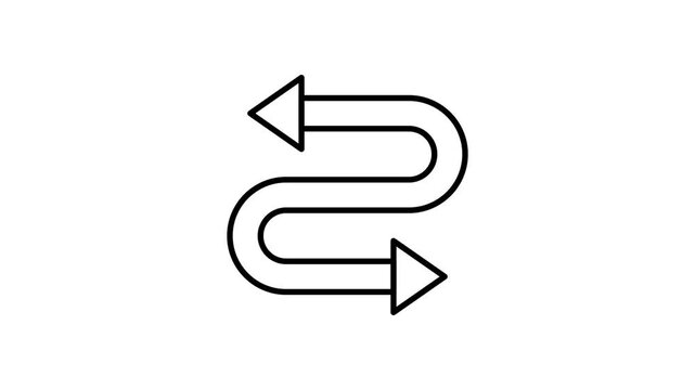 Green arrow pointing left and right, indicating movement or direction in both directions.