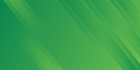 Fototapeta premium Green abstract background with geometric shapes gradient color for presentation design. Suit for business, corporate, institution, conference, party, festive, seminar, and talks.