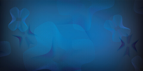 Abstract dark blue background with a soft mottled watercolor texture and a dark vignette border.