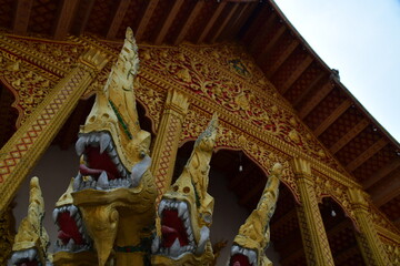 Obraz premium ラオスルアンバパーンのワット・ノン・シクムンアン