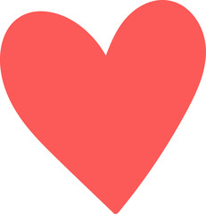 Handdrawn Heart Silhouette Shape