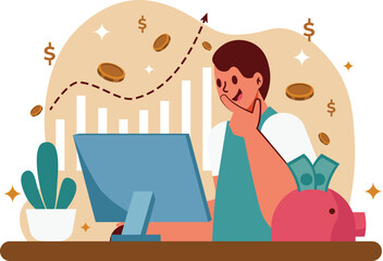 Finance Vector Illustration