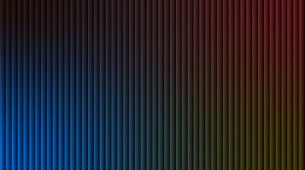 Abstract vertical stripes gradient of blue to red and yellow
