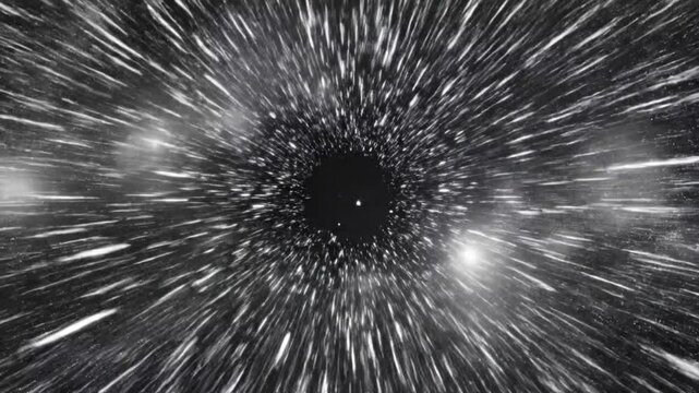 Fly through the galaxy with this dynamic space tunnel effect perfect for creating a cosmic adventure and interstellar travel theme for any creative project