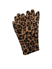 Stylish leopard print oven mitts for kitchen safety and baking fun isolated on transparent background
