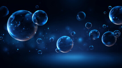 Dark, empty world Minimalistic virtual Futuristic reality with geometric shapes and floating structures, bright light source, floating, smooth gradient, Empty digital world with softly lit clean lines