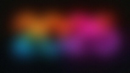 Abstract colorful gradient background with dark edges