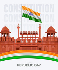 Indian Republic Day, 26 January. Republic Day Sale
