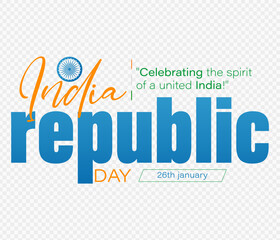 Republic Day Sale. 26 January Republic Day Text