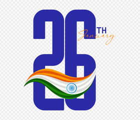 26 January Republic Day Art. Republic Day Sale.