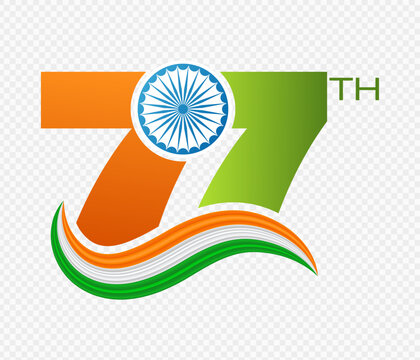 77th Republic Day India Art. Republic Day Sale.