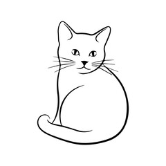 Creative Cute Cat Design
