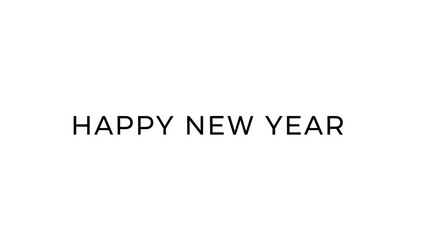 Happy New Year wishes for a joyous and prosperous beginning to the upcoming year.