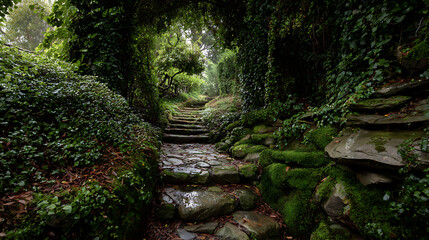 An enigmatic path leading to a secret garden, where all paths cross (3)
