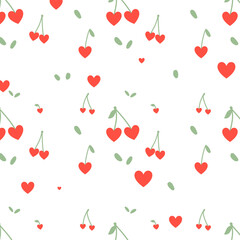 cherry seamless pattern