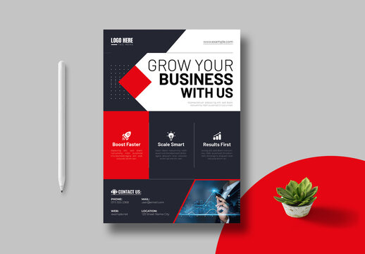 Creative Business Flyer Design Template