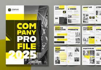 Company Profile Template Layout