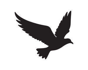 Wild & Domestic Animal Silhouette Icons – Solid Black Vector