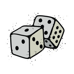 Dices Vector Illustration