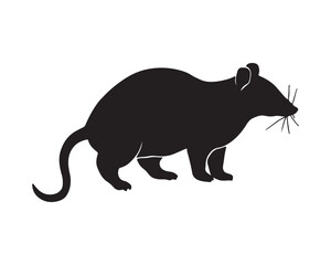 Wild & Domestic Animal Silhouette Icons – Solid Black Vector