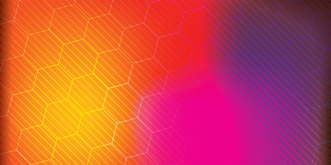 Dynamic gradient background with a textured mesh pattern in yellow orange red and magenta.