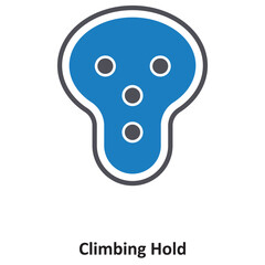 Climbing Hold  Vector icon which can easily modify or edit