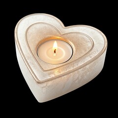 spa still life with candle